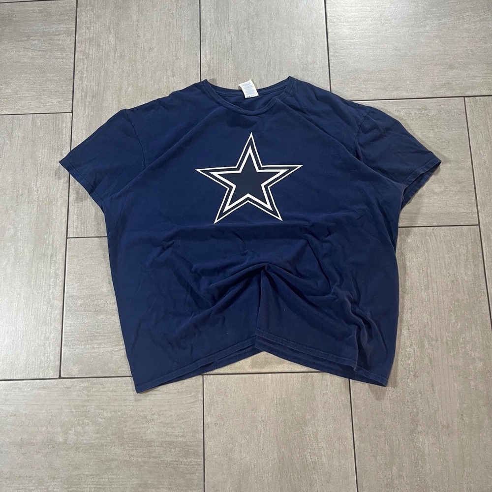 Delta Soft Mens Dallas Cowboys Micah Parsons 11 Graphic T Shirt Navy Blue 26x27
